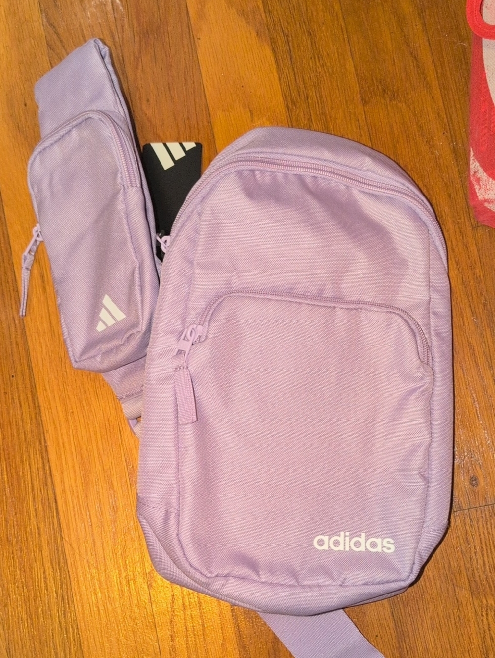 adidas Lavender Sling Crossbody Bag